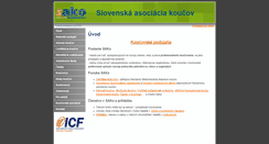 Desktop Screenshot of koucovia.sk